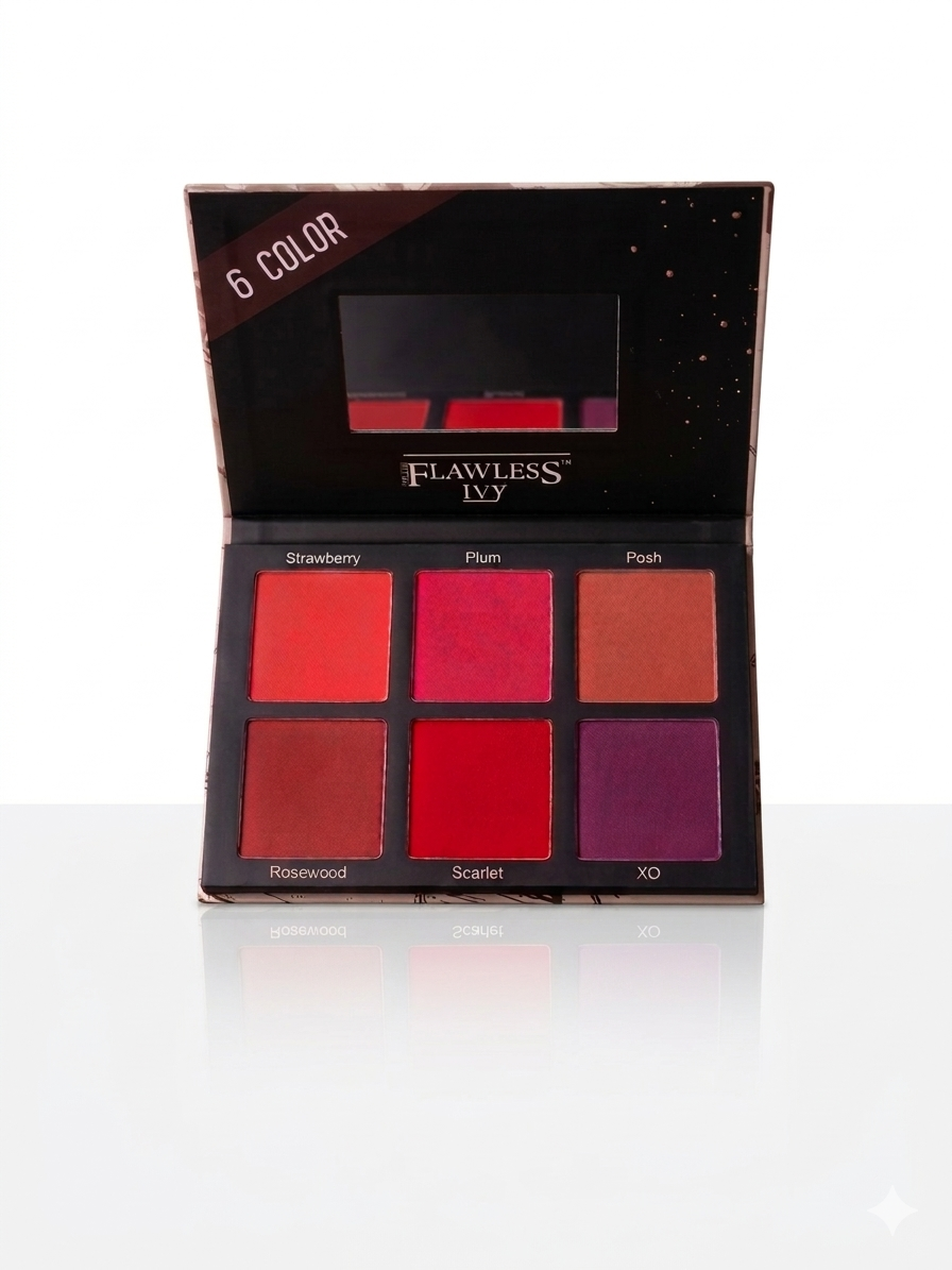 Flawless Ivy 6-Color Blush Palette