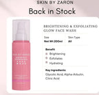 Skin By Zaron Brightening &amp; Exfoliating Glow Face Wash