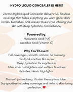 Zaron Hydro Liquid Concealer – Shell