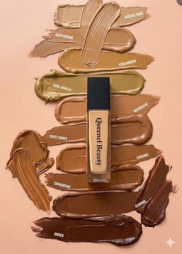 Queenel Foundation | Matte