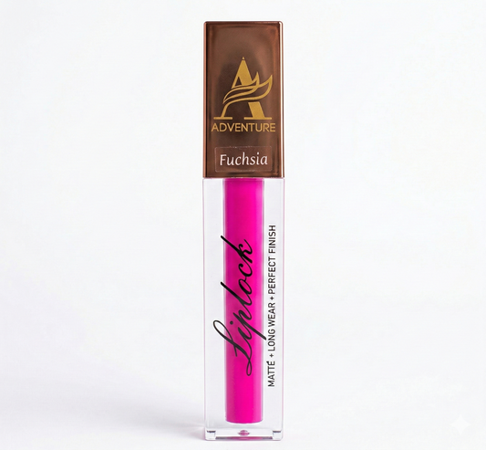 Adventure Liplock Matte Lipstain - Long Wear Liquid Lipstick