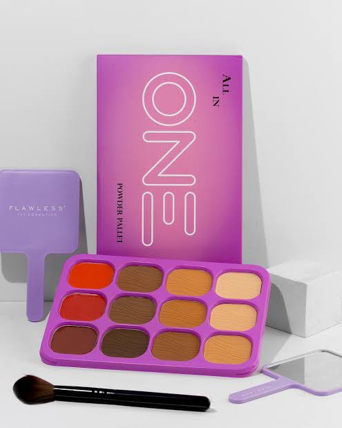 Flawless Ivy All In One Powder Palette
