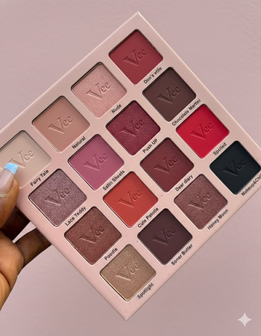 Vee Beauty 'I Like It Hot' eyeshadow palette