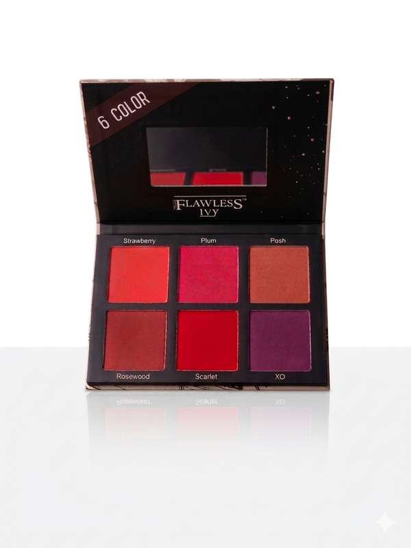 Flawless Ivy 6-Color Blush Palette