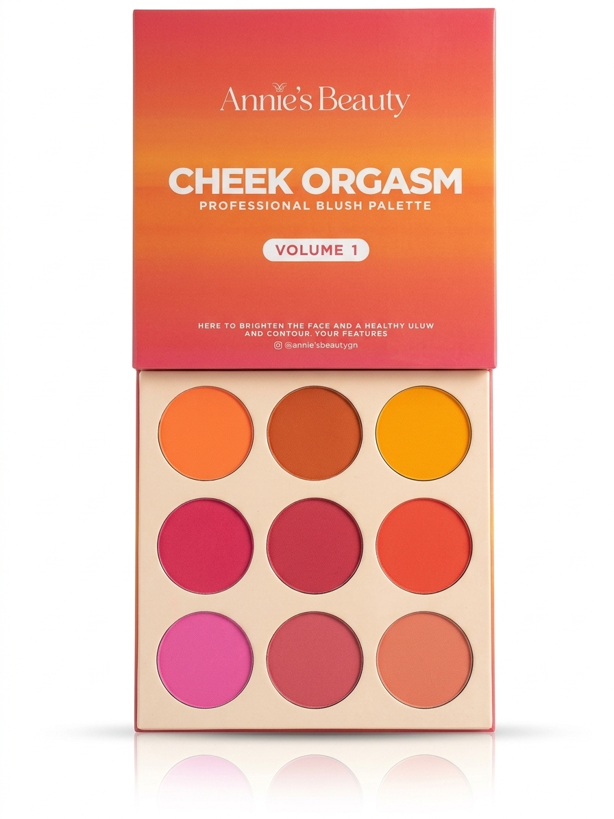 Annie’s Beauty Cheek Orgasm Blush Palette