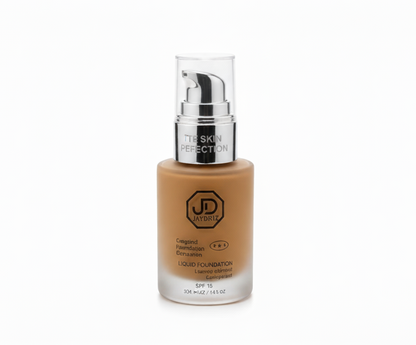 Jaydriz Liquid Foundation bottle – authentic Nigerian makeup available in the US at The Makeup Distro
