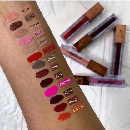 Adventure Liplock Matte Lipstain - Long Wear Liquid Lipstick