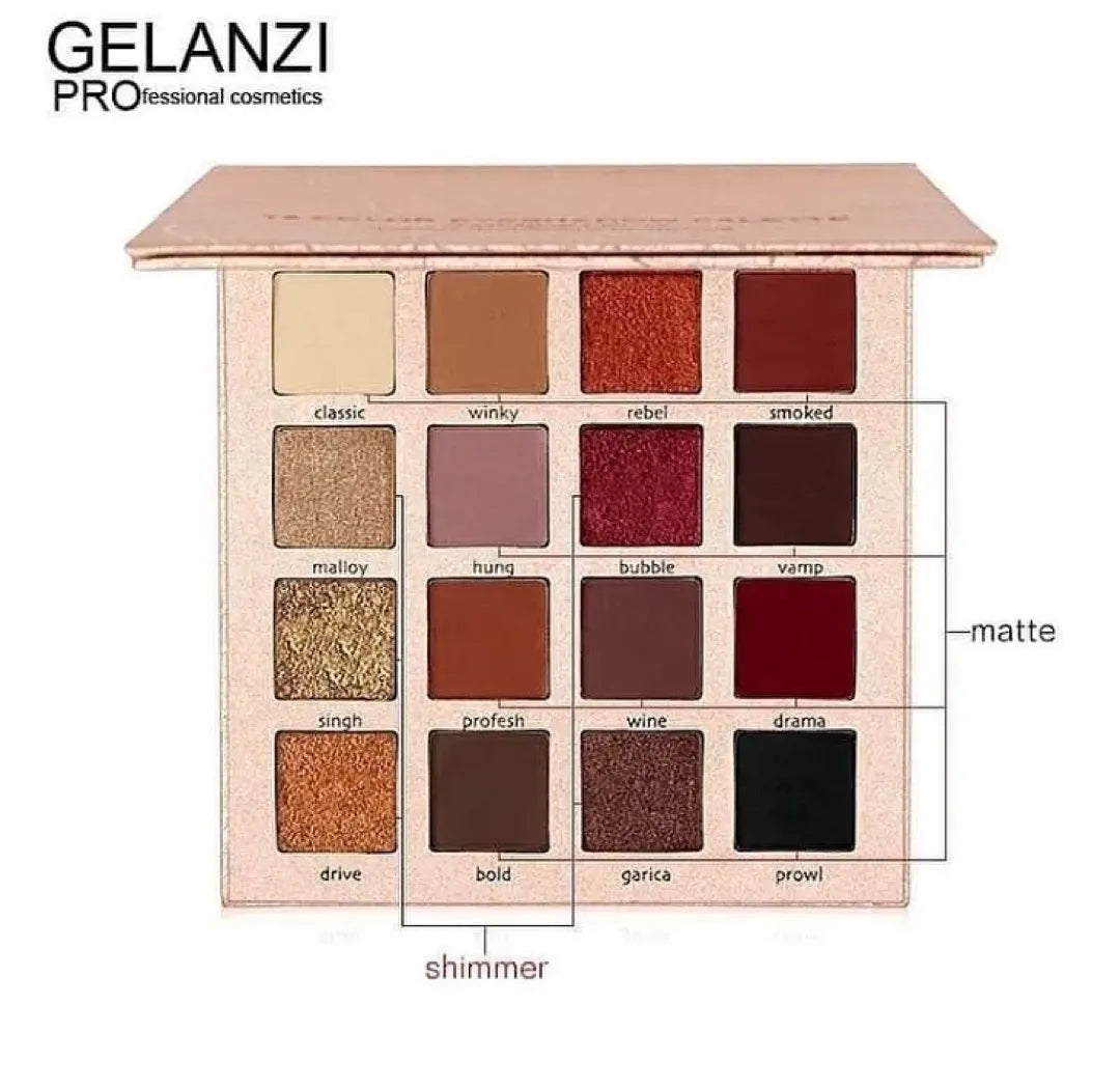 Gelanzi Eyeshadow Palette