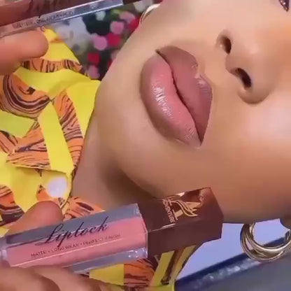 Adventure Liplock Matte Lipstain - Long Wear Liquid Lipstick